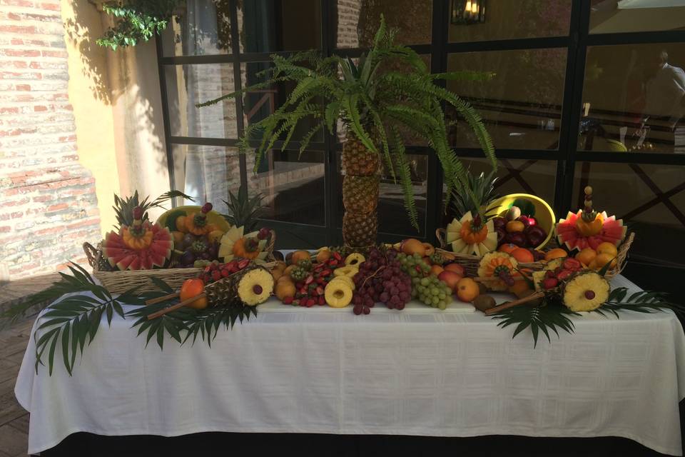 Mesa frutas