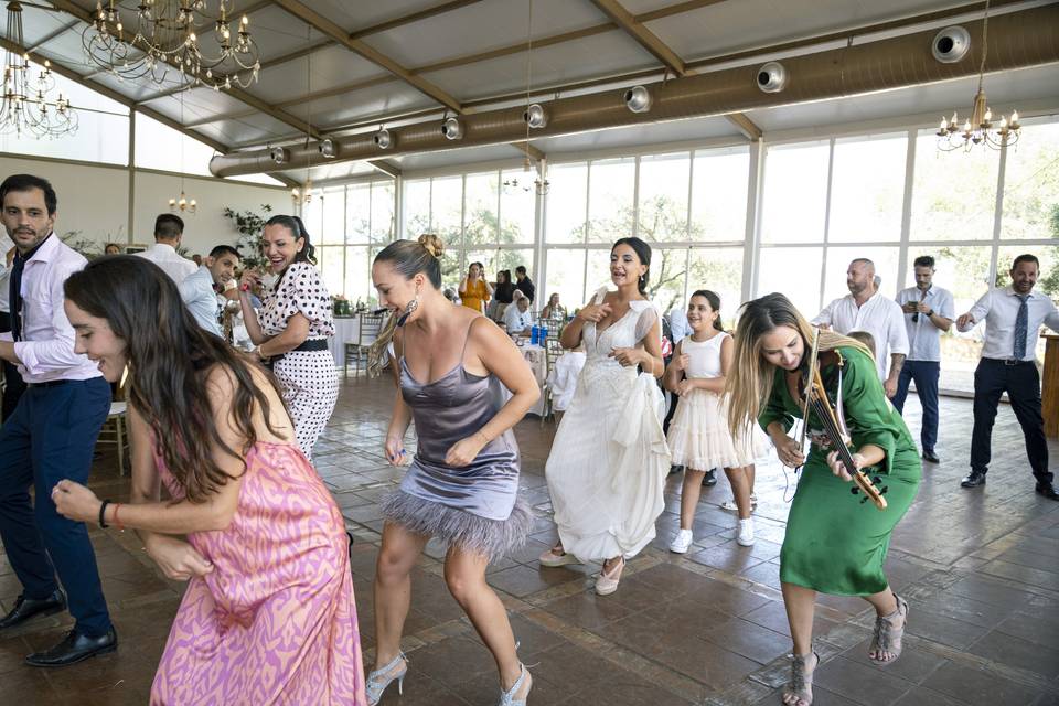 A bailar qué llegó el violín