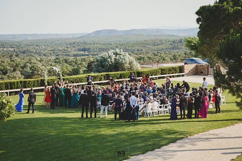 Bodas en medio de la Albera