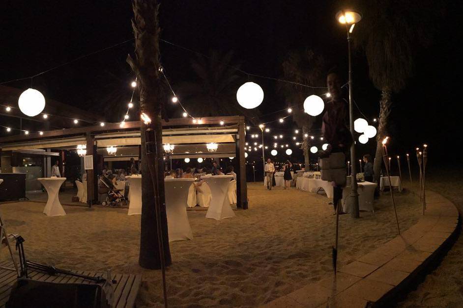 Boda en la playa