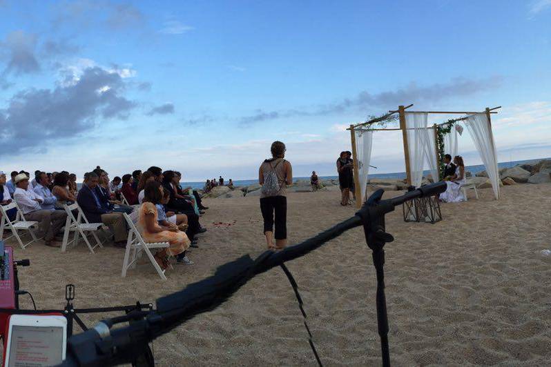 Boda en la playa