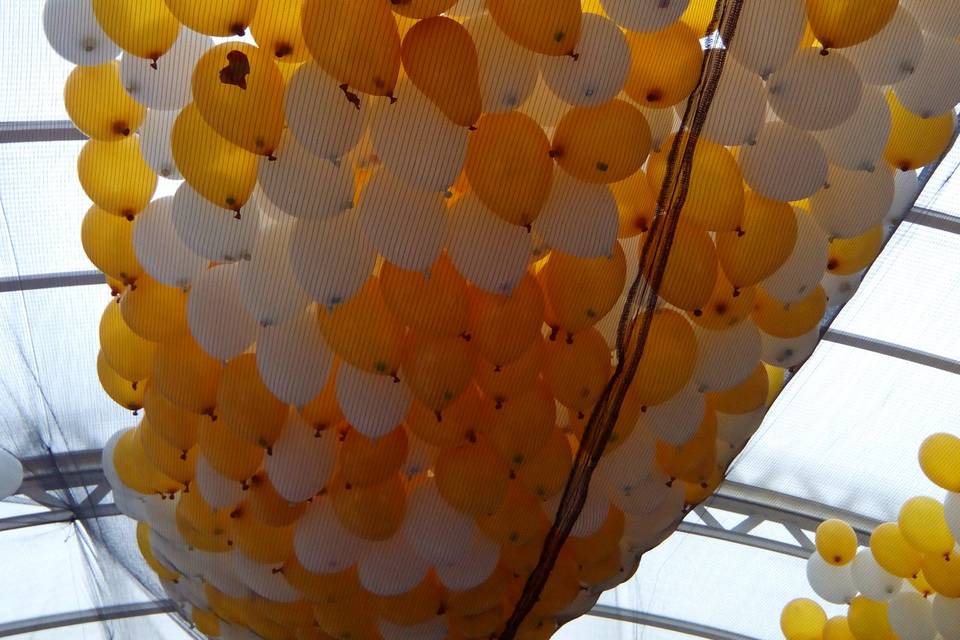 Lluvia de globos