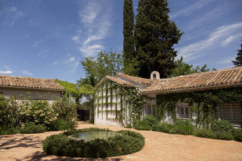 Entrada a la finca