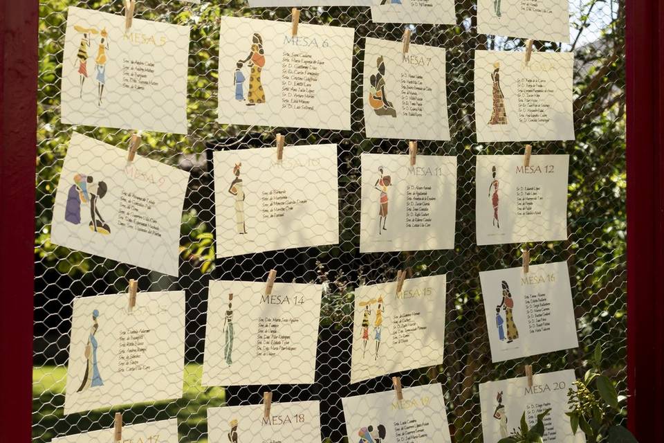Seating plan