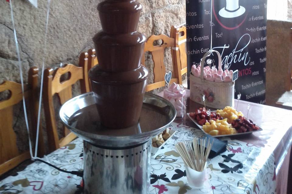 Fuente de chocolate