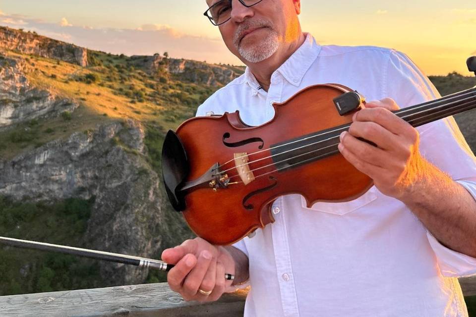 Violinista en Madrid