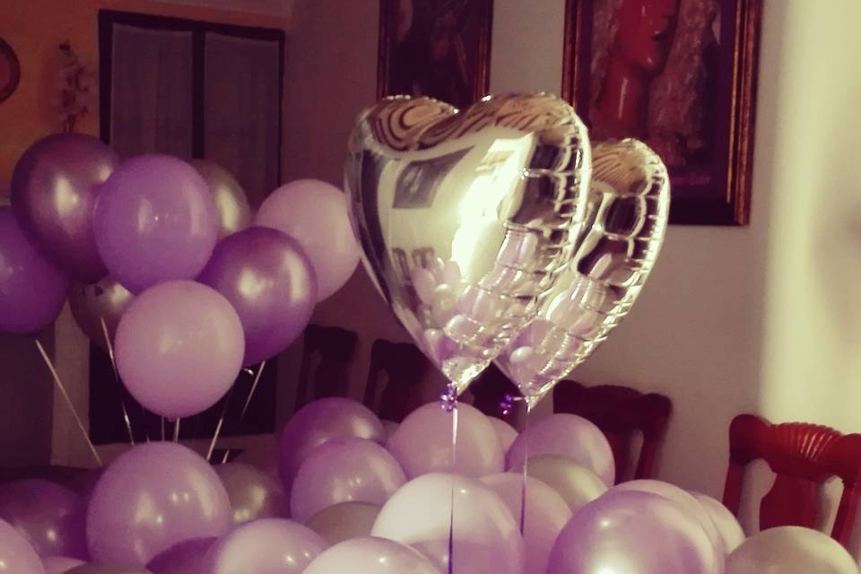 Suelta de globos