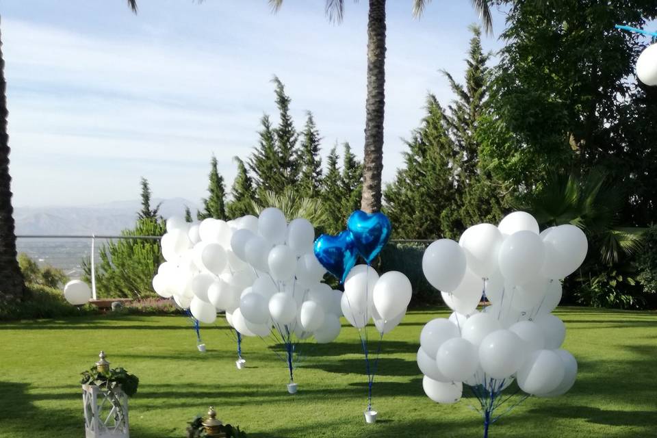 Suelta de globos