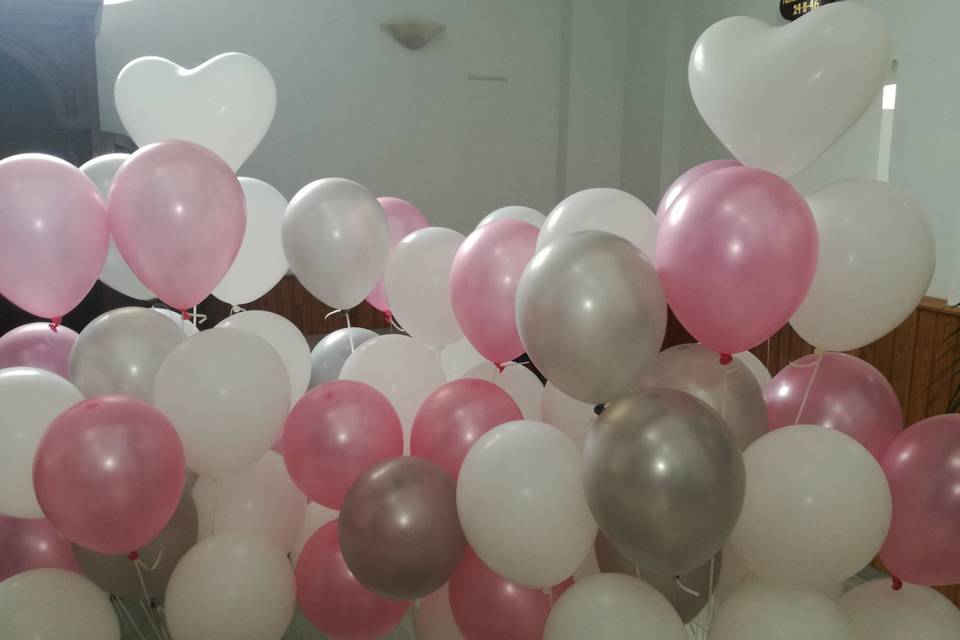 Suelta de globos