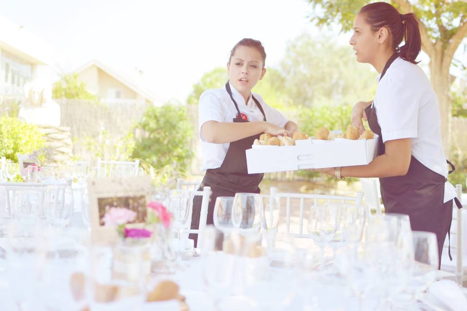 Montaje de boda