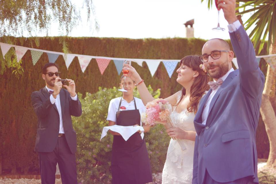 Montaje de boda