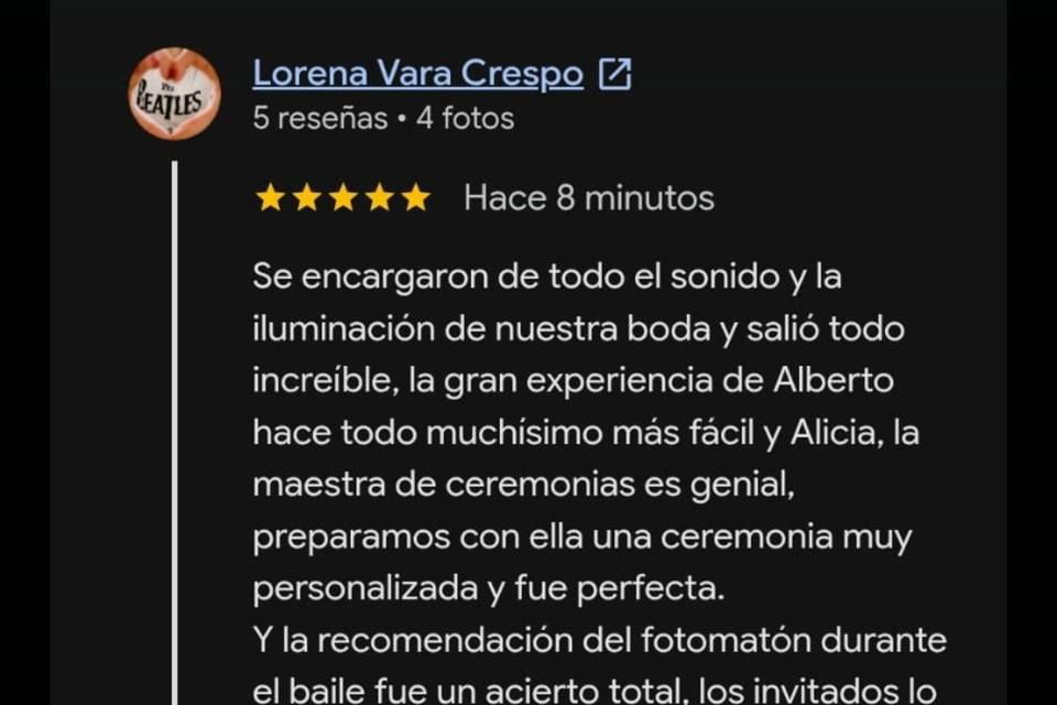 Reseñas con Amor