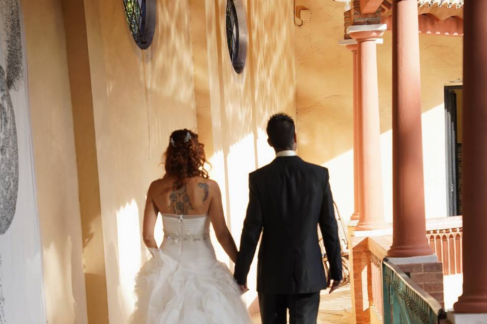 Sesión foto novios