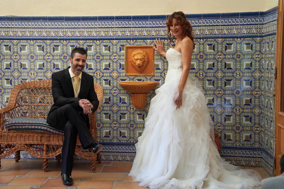 Sesión foto novios