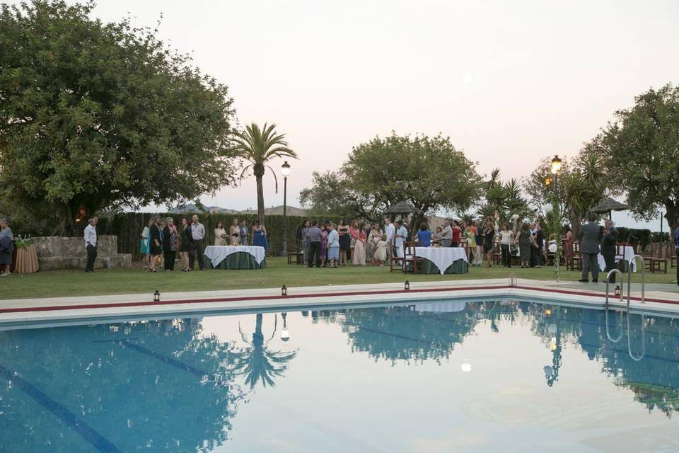 Boda en el jardín