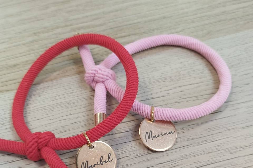 Pulsera con nombre