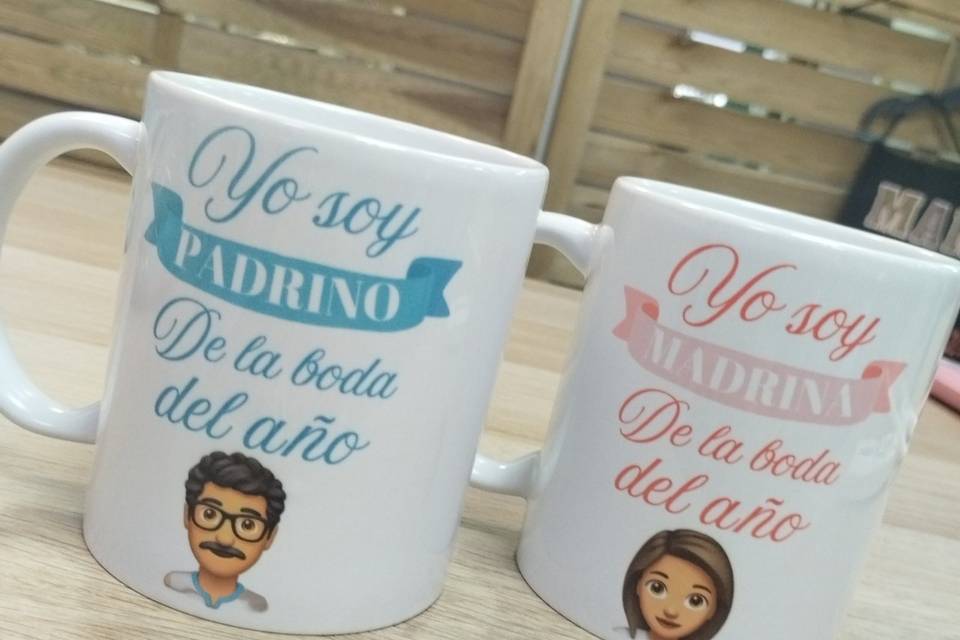 Taza para padrinos