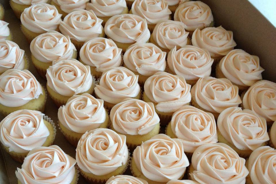 Cupcakes flores