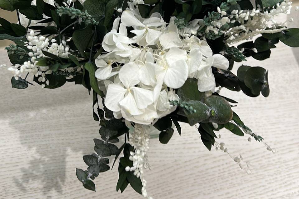 Blanco y verde