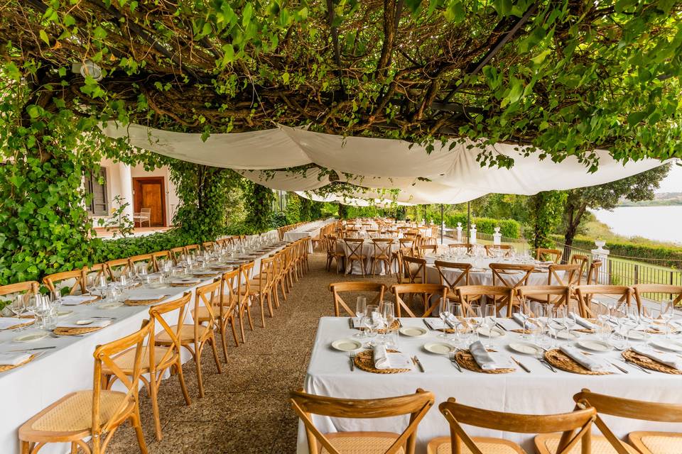 Banquete al aire libre