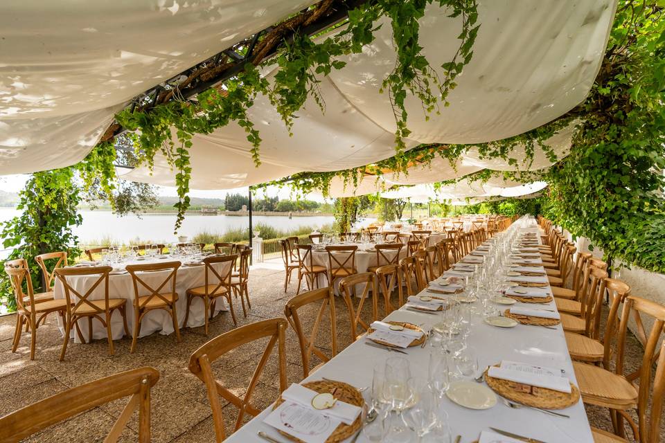 Banquete al aire libre