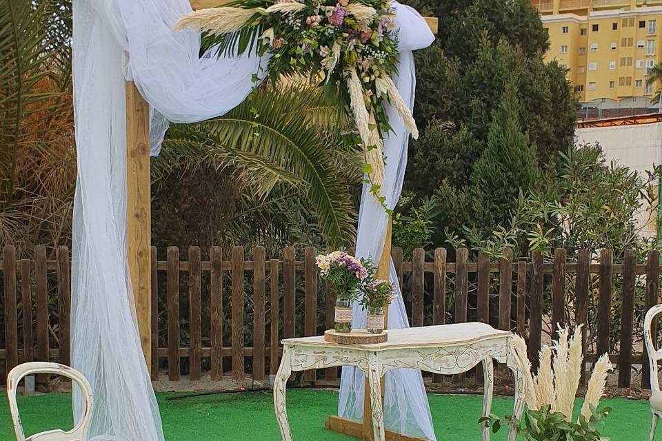 Decoración de boda