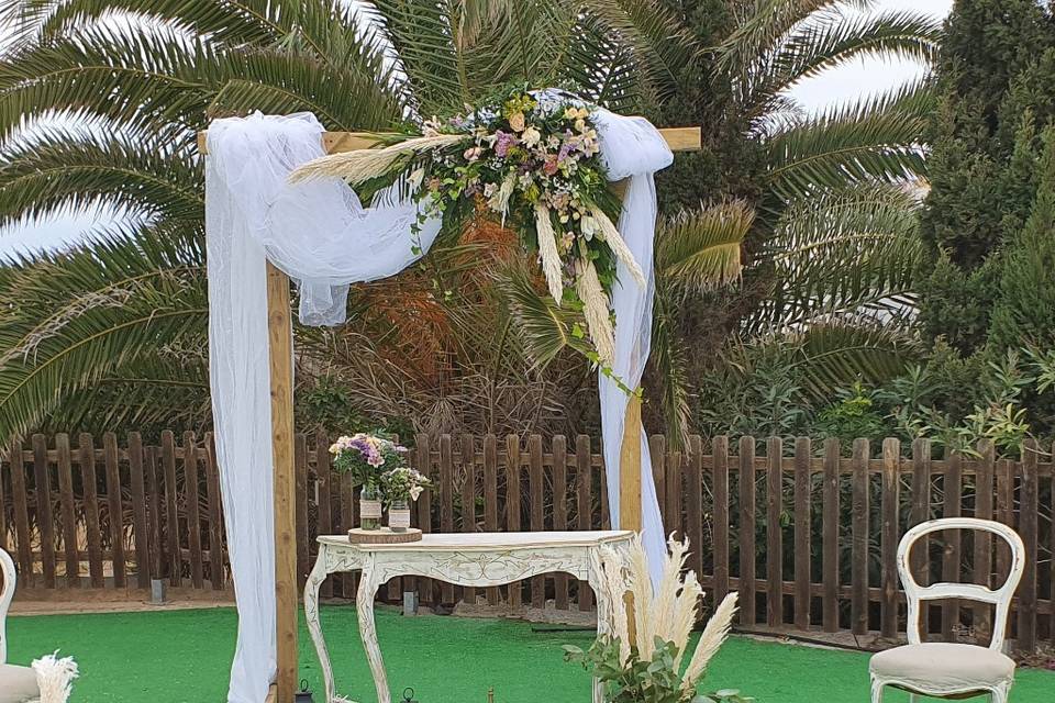 Decoración de boda