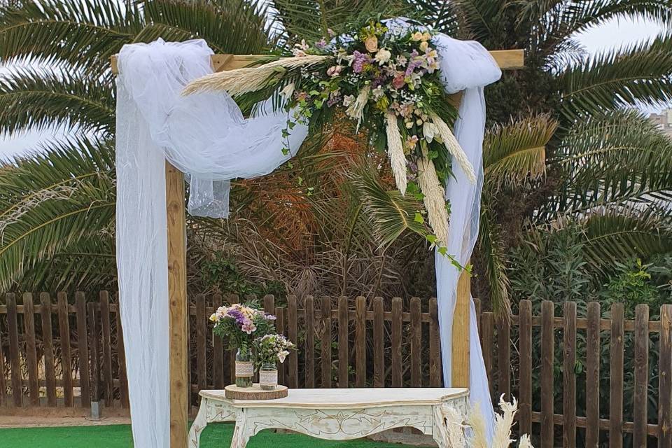 Decoración de boda