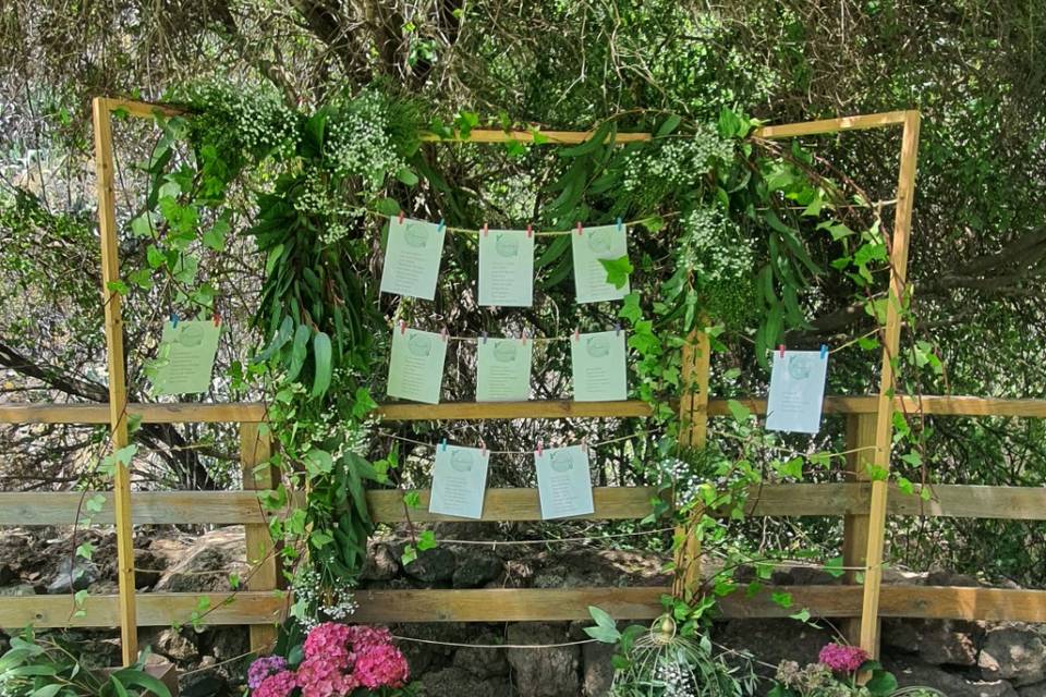 Decoración boda