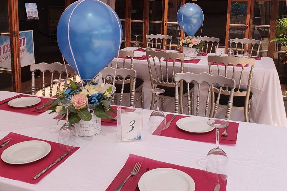 Decoración de boda