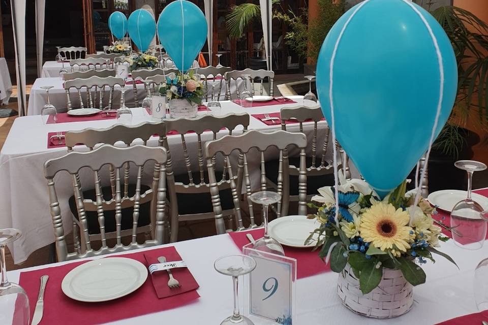 Decoración de boda