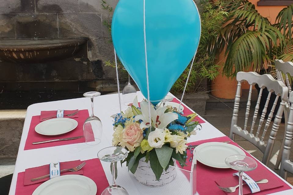 Decoración de boda