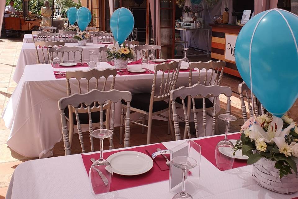 Decoración de boda