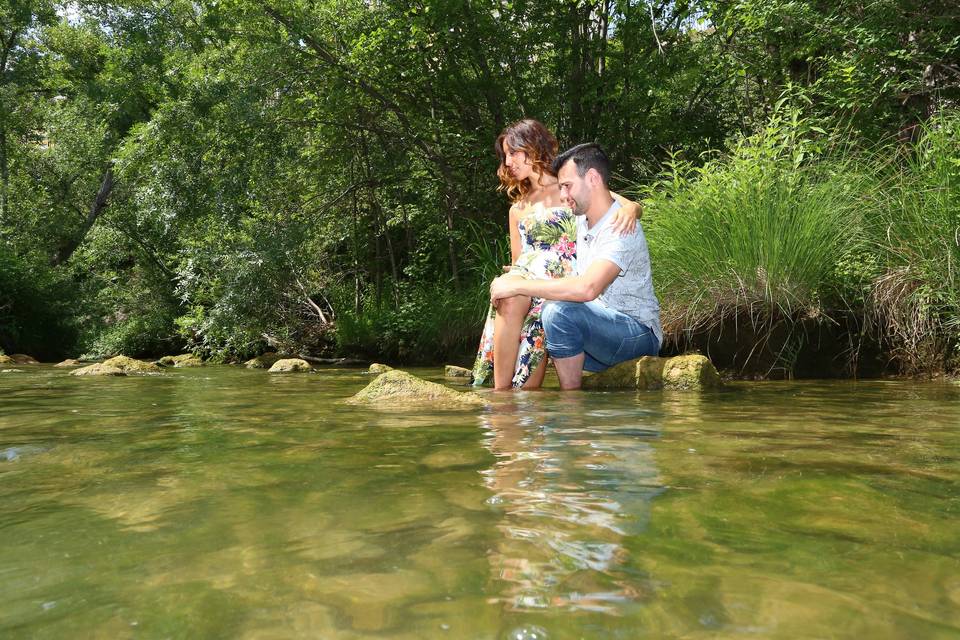 Aguas verdes del jucar