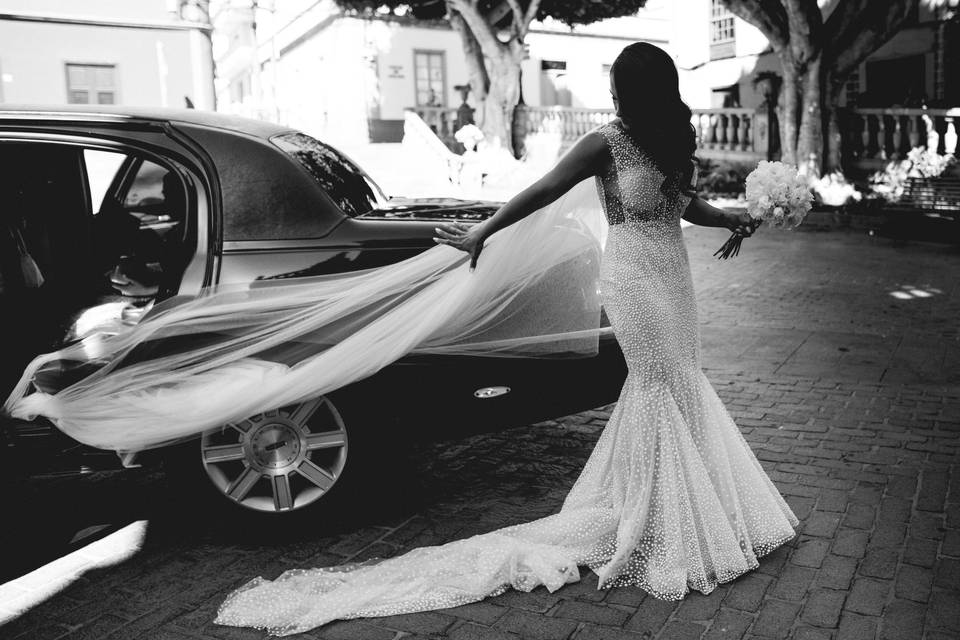 Boda de Marjorie González
