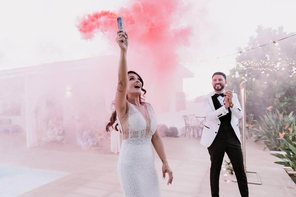 Boda de Marjorie González