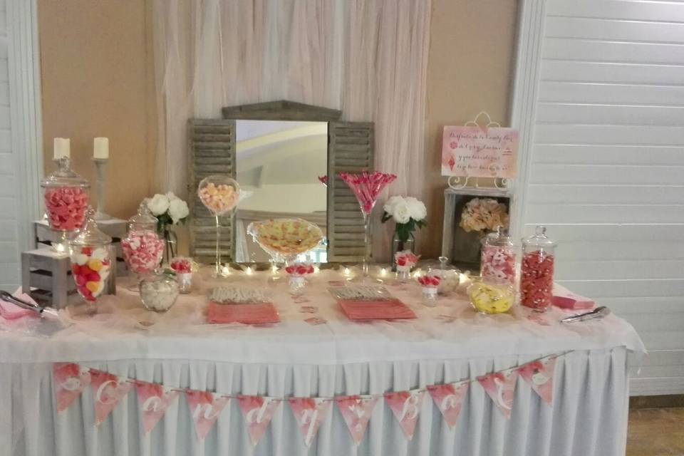 Candy Bar romántica