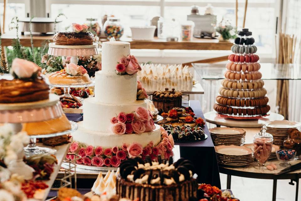 Dessert table