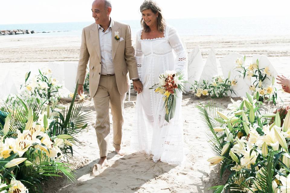 Boda en la playa