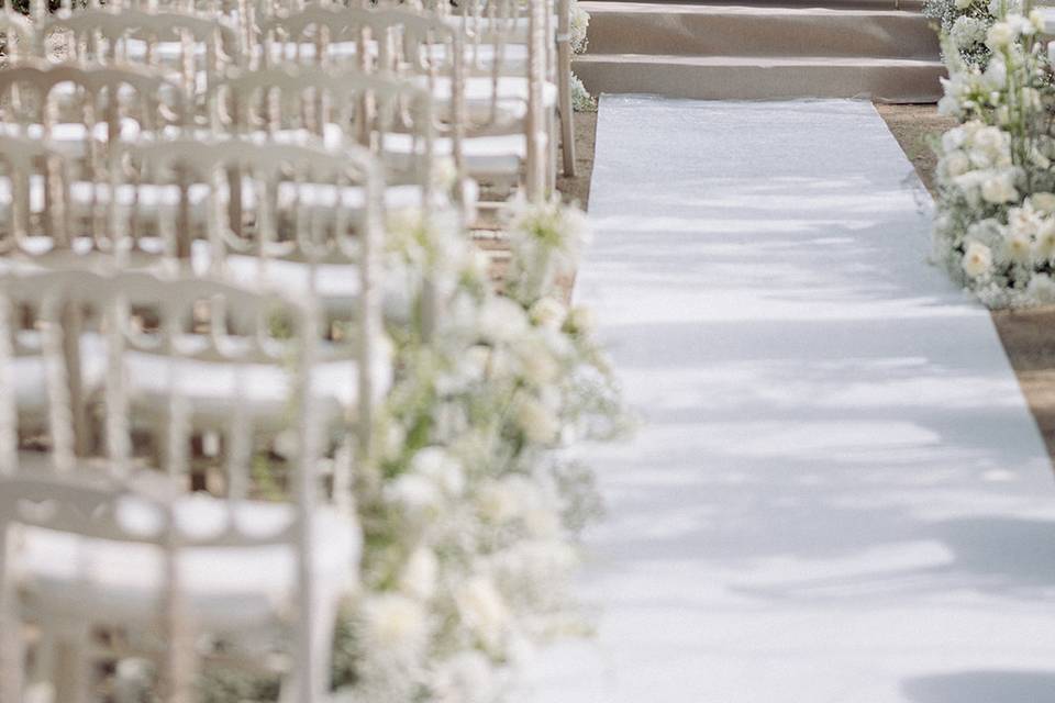 Mirror forest ceremony