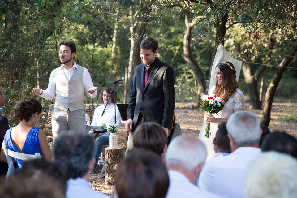 Ceremonia en Girona