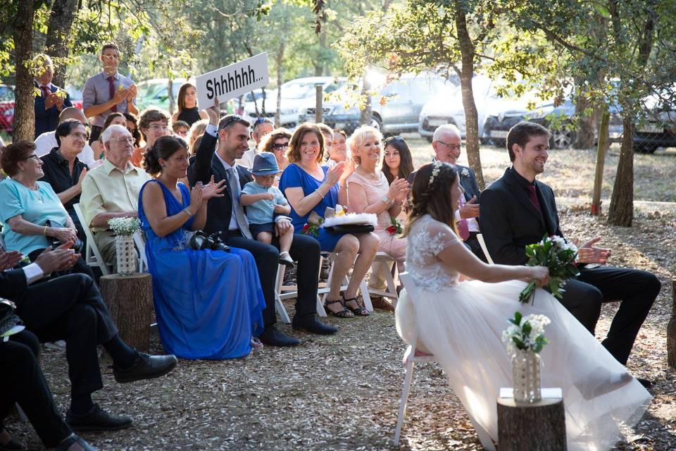 Ceremonia en Girona