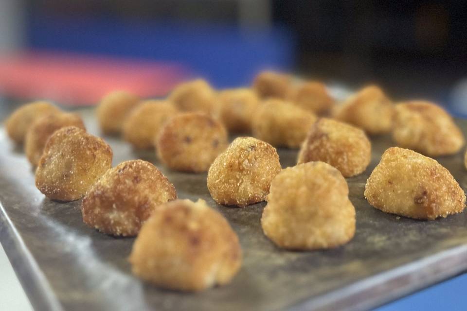 Croquetas caseras de jamón