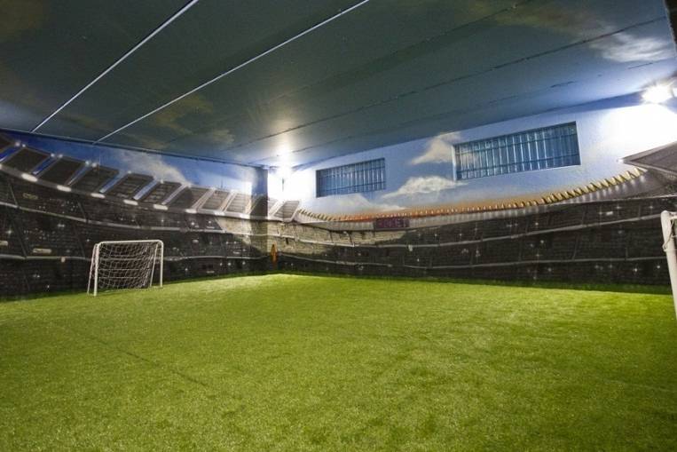 Pista de futbol indoor