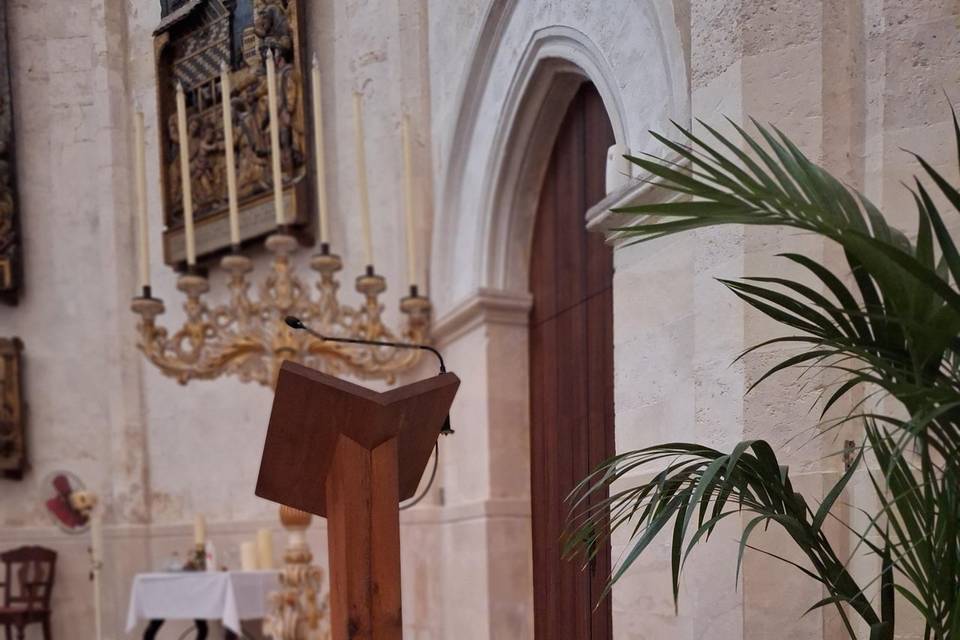 Decoración ceremonia