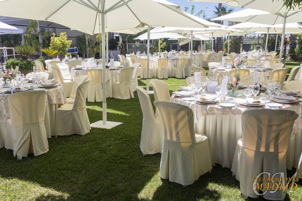 Boda en jardín