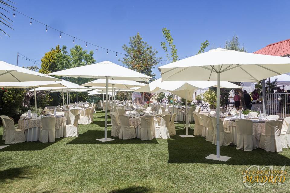 Boda en jardín