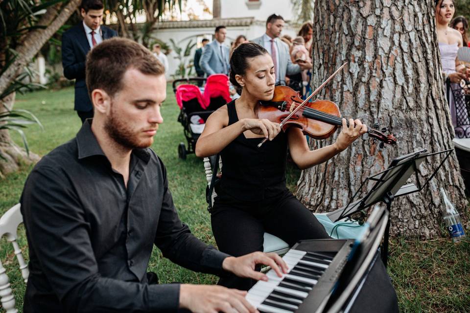 Ceremonia al aire libre