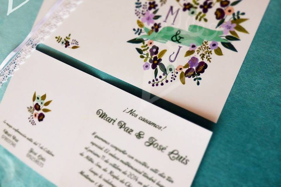 Invitacion de boda