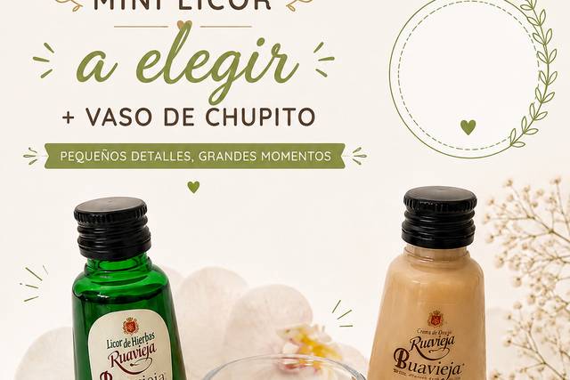 Pack Mini Licor+Chupito
